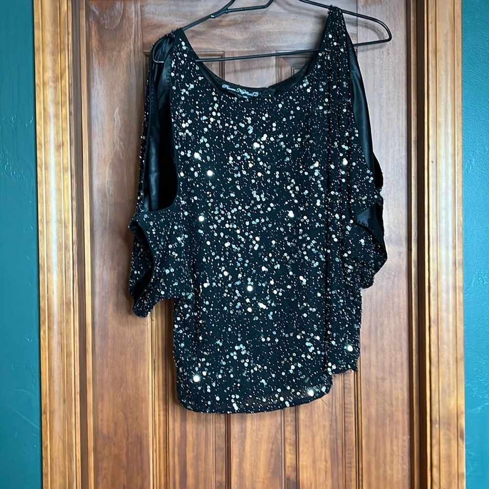 Pissarro Nights women’s beaded evening top